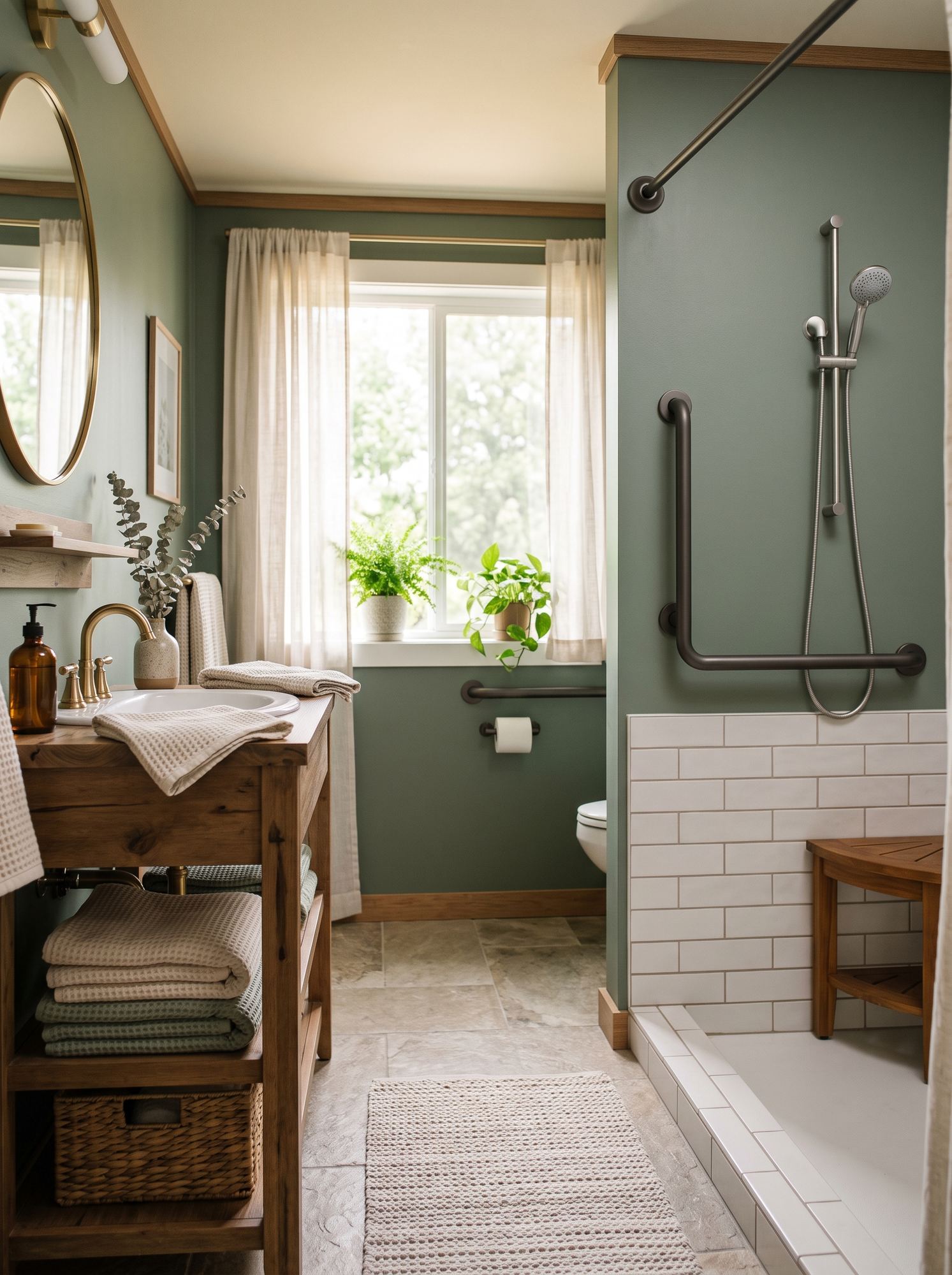 Private bathroom at Haven Family Care